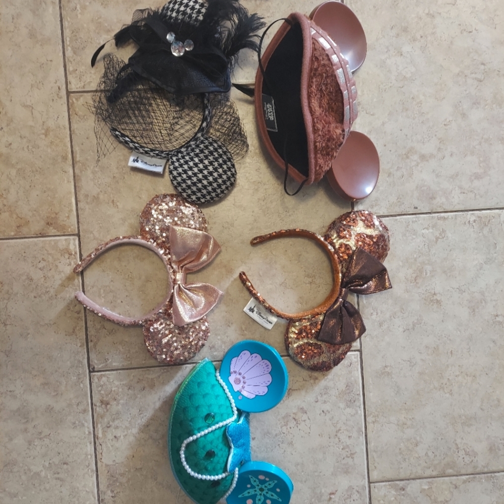 5 Pairs of Disney Mouse Ears